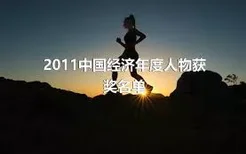 2011中国经济年度人物获奖名单