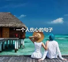 一个人伤心的句子