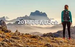 2018狗年春联大全